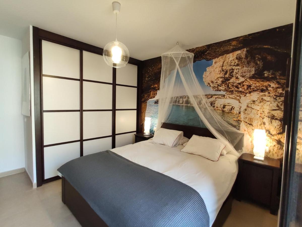 Luminoso y Elegante, piscinas y pistas de pádel Palm-mar Exterior foto